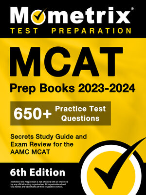 cover image of MCAT Prep Books 2023-2024